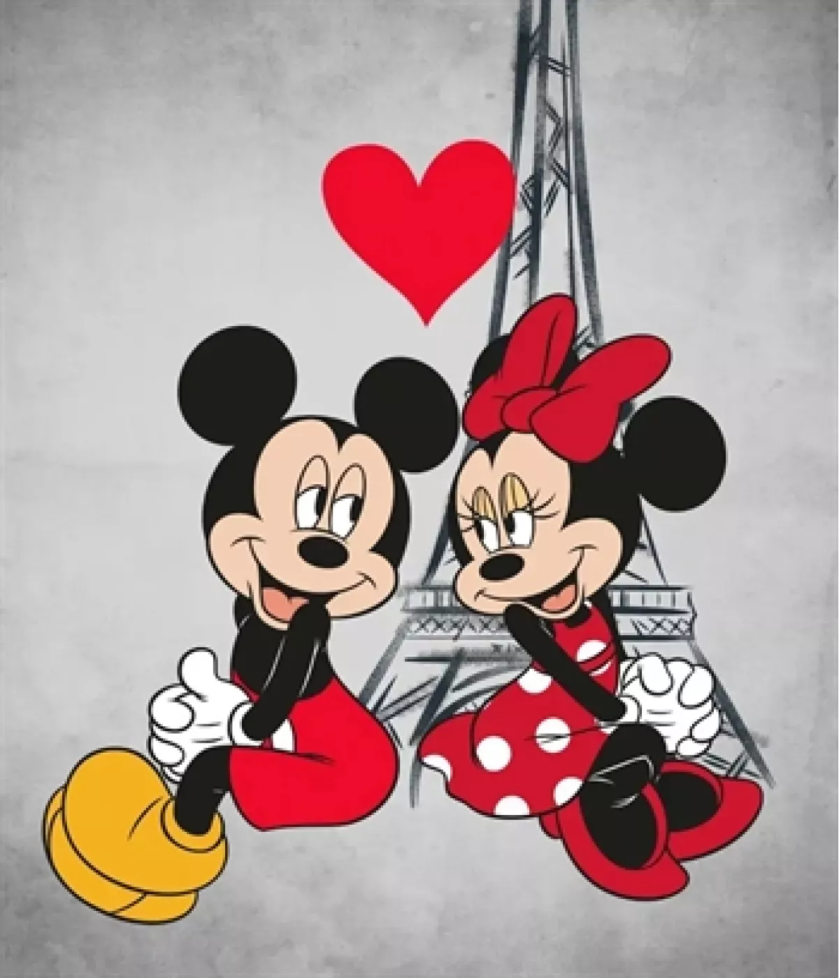 #2 - Børnetæppe - Minnie & Mickey Mouse - 120x140 cm - Blødt og lækkert Fleece tæppe - Borg Living